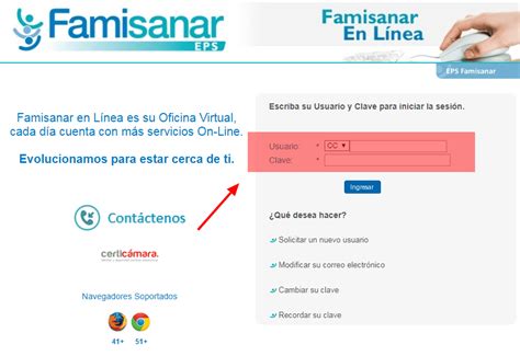 famisanar citas|Agendamiento de Citas Médicas en Famisanar